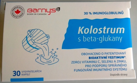Kolostrum - podpora imunity. 