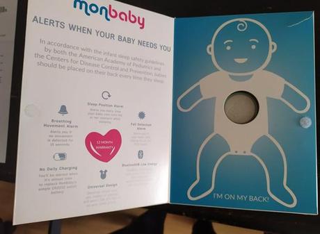 Monbaby - monitor dechu, přetočení, aktivity, pádu, 