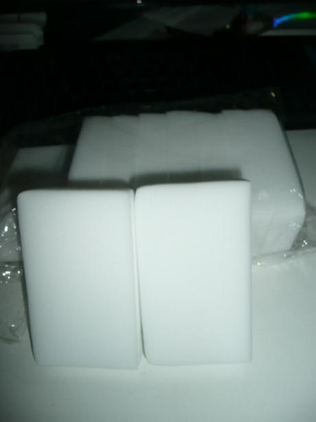 Zázračné nano houbičky čištění mytí - sada 10 ks,