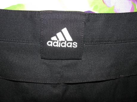 Černé elastické šortky, kraťasy adidas, adidas,32