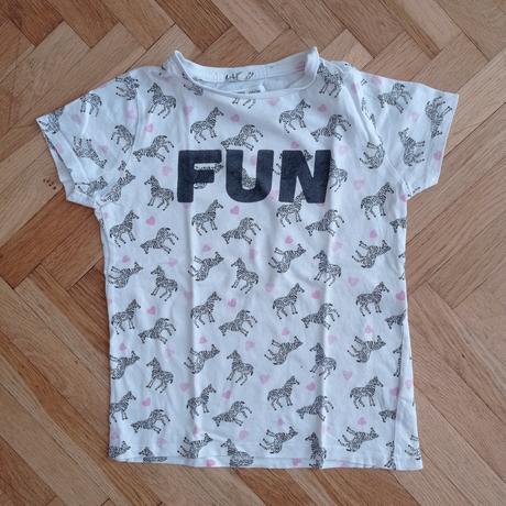 Sada 10ks triček pro dvojčata 116/122, 116