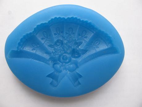 Silikonová forma - vějíř, 