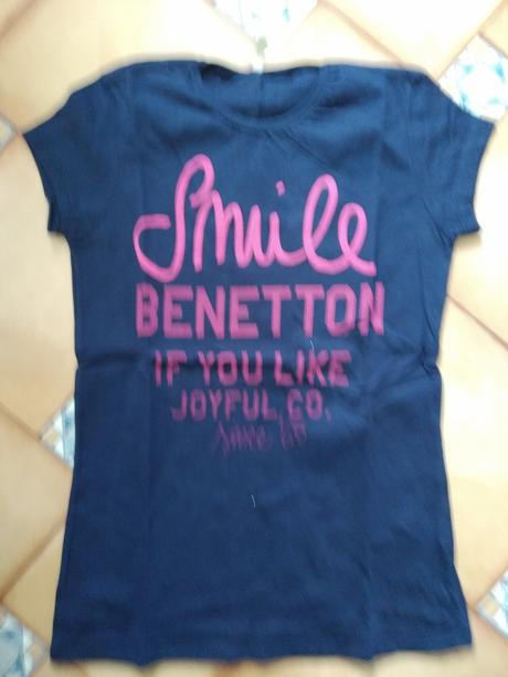 Tričko benetton, benetton,158