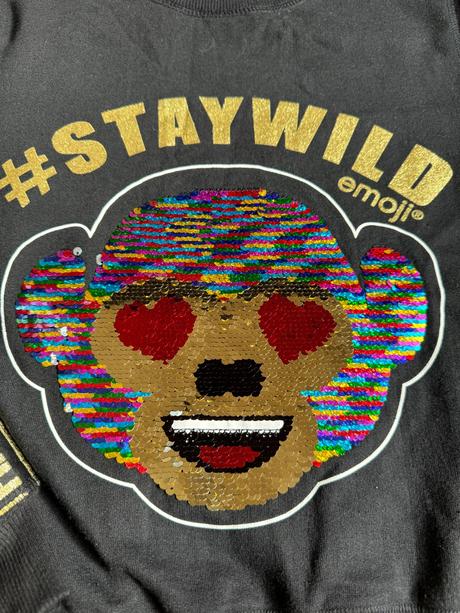 Mikina, měnící flitry, 158