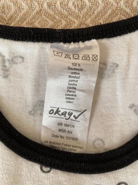 Klučičí/chlapecká košilka/tílko/nátělník 164/176, okay,176