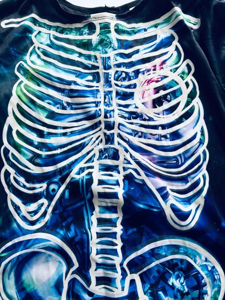 An11/ kostým kosttlivec svítivý - v.11/12 let, 