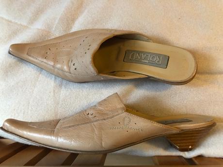 Kozene spicate pantofle 36 roland, 36