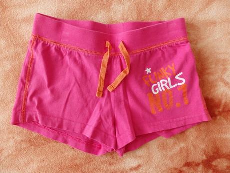 Růžové kraťasy s obrázkem, pepperts,122