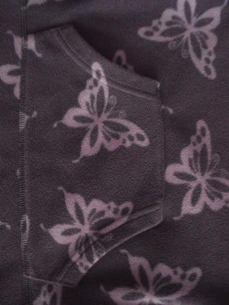 Fleesová mikina s motýlkama 98/104, next,98