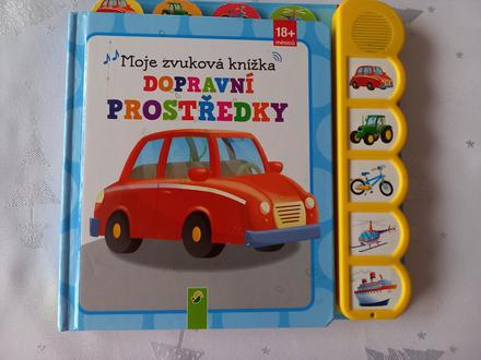 Knížka - zvuky dopravní prostředky,