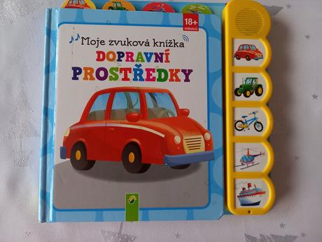 Knížka - zvuky dopravní prostředky, 
