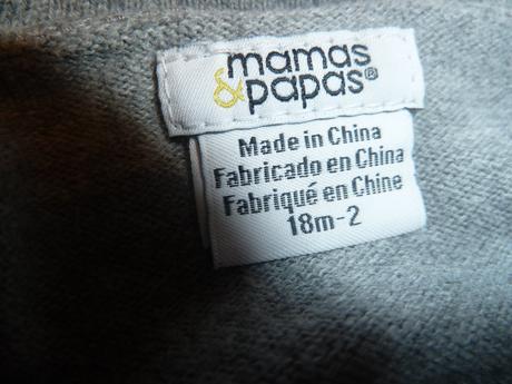 Lehký svetřík na knoflíky, mamas & papas,86