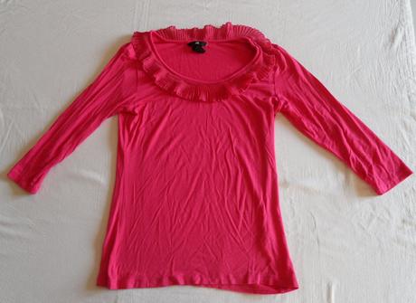 K16	dámské elegantní triko / svetr s 3/4 rukávy, h&m,s