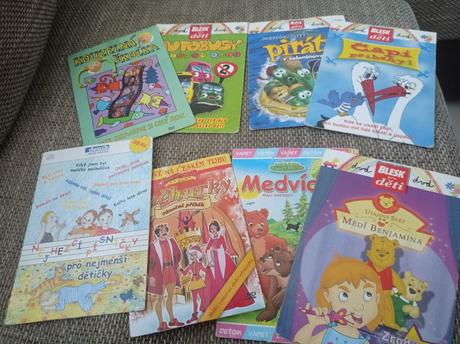 Dvd pohádky, písničky, 