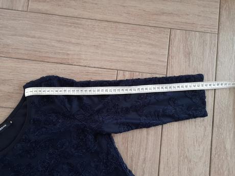 Tmavě modré šaty zn. reserved, vel. 36, reserved,36