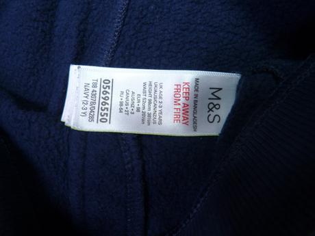 Krásné tepláky vel.98, marks & spencer,98