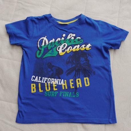 Modre tricko s napisem, pepperts,122