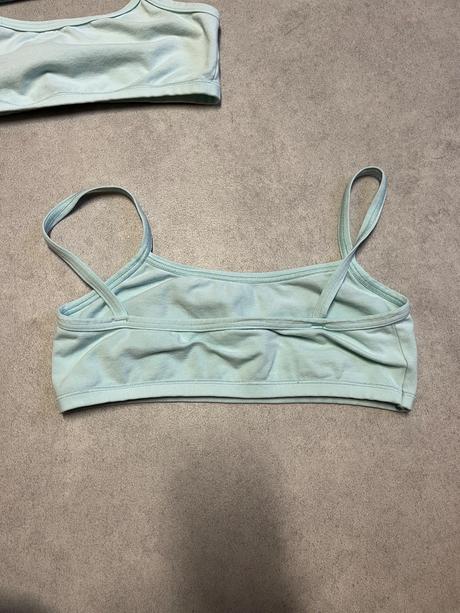 Dívčí podprsenka cotonella velikost 12 let - 6 ks, 146