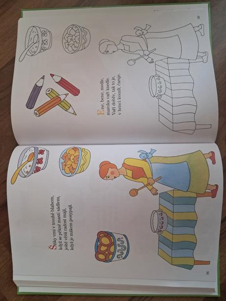 Veselá říkadla, hádanky a omalovánky pro nejmenší, 