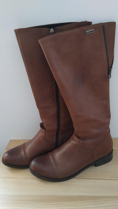 Kožené kozačky lasocki, vel.36, lasocki,36