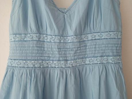 Dámské letní šaty midi h&m 34 xs, h&m,xs