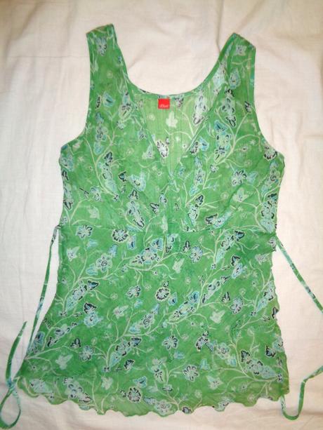 Luxusní lehounký splývavý top, s.oliver,40