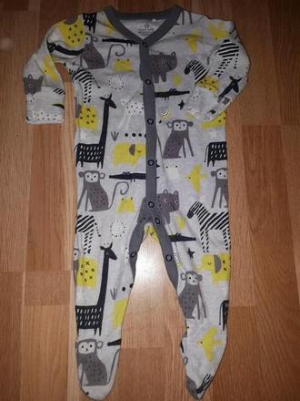 Šedé overal s opičky 68 next, next,68