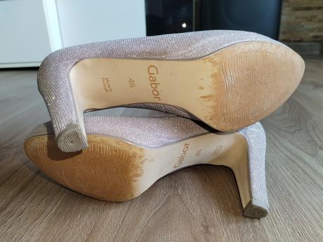 Dámské lodičky střevíčky gabor starorůžové vel 38, gabor,38