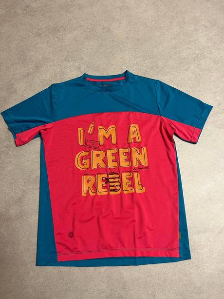 Tričko s uv ochranou vaude kids solaro 146/152, 146