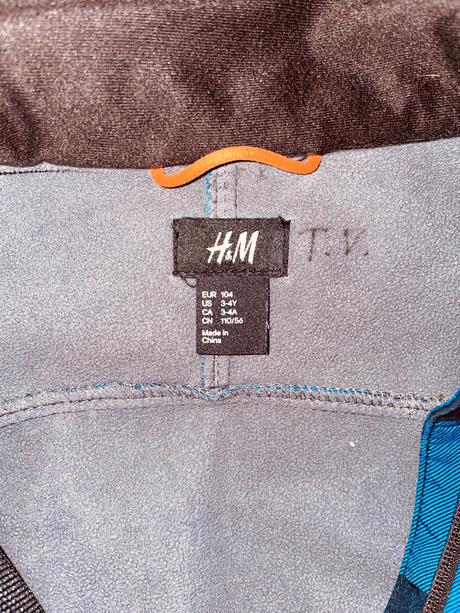 Softshellová bunda 98/104, h&m,98