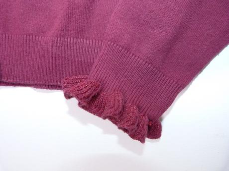 Vínový svetřík vel. 122, next,122