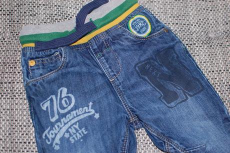 Nádherné džínečky next, velikost 80, next,80