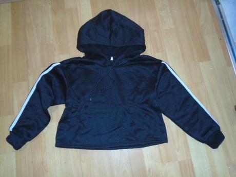 Mikina kroptop vel s, s