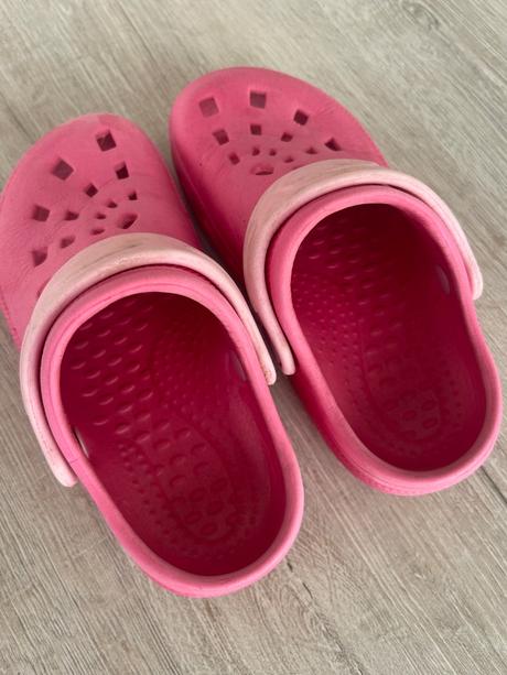 Crocs ruzove divci vel. 26-27, 26