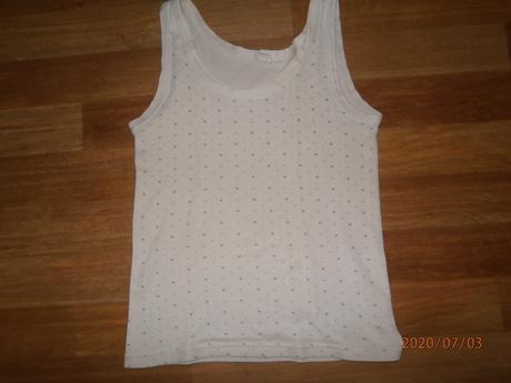 Nátělník,košilka,tílko se srdíčky,retro,vel.122/12, 122