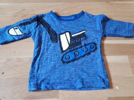 Modré tričko, next,68