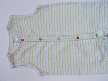 W204 letní pruhovaný overal vel. 62, miniclub,62