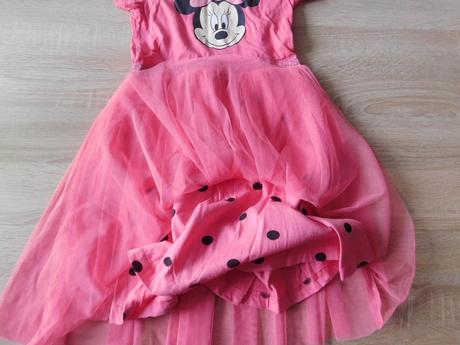 Šaty disney s minnie vel.128/134, disney,128