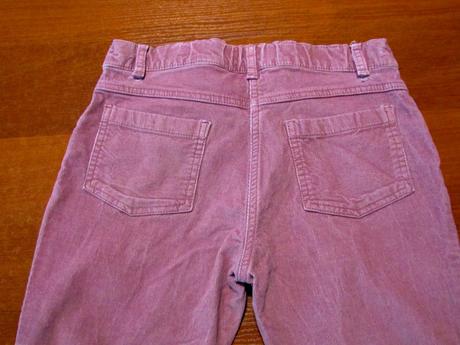 Dívčí manžestrové kalhoty vel 152-158, f&f,158