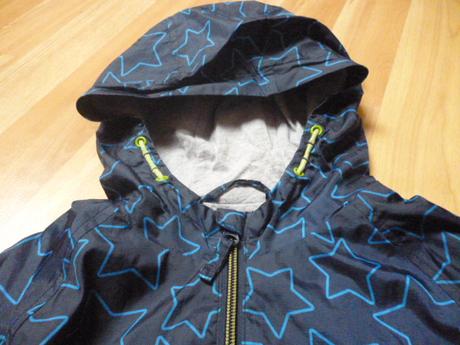 Hvězdičková šustáková bunda vel. 2-3, next,98