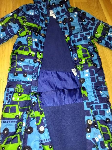 Zimní kombinéza s auty 68 bluezoo, bluezoo,68