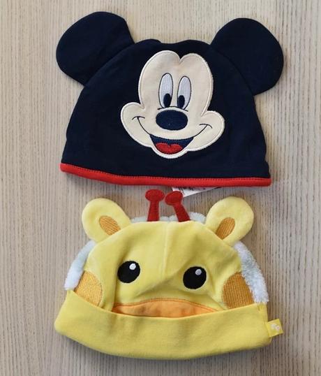 Čepičky vel. 62/ 68, 62