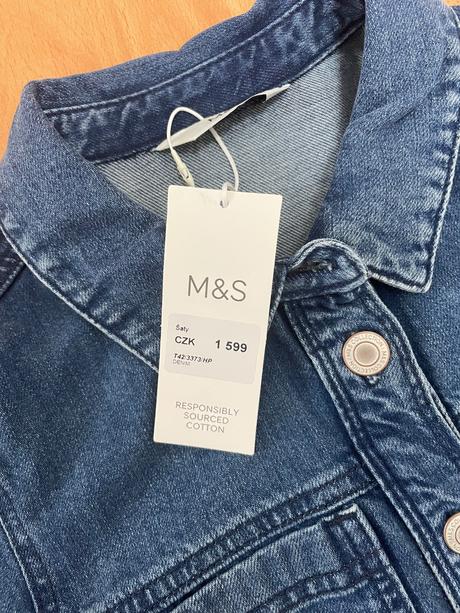 Nové dámské džínové šaty, marks & spencer,40