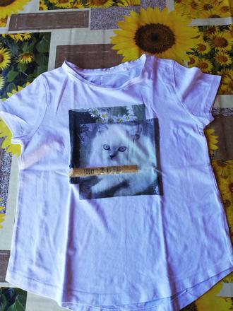 Tričko dívčí s kočičkou., 122
