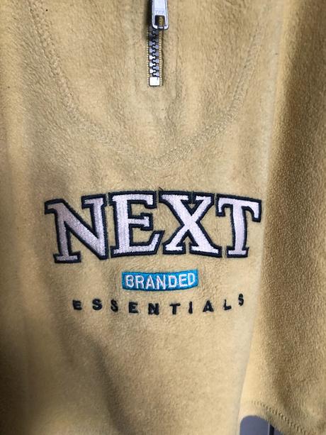 Žlutá flísová mikina, 92