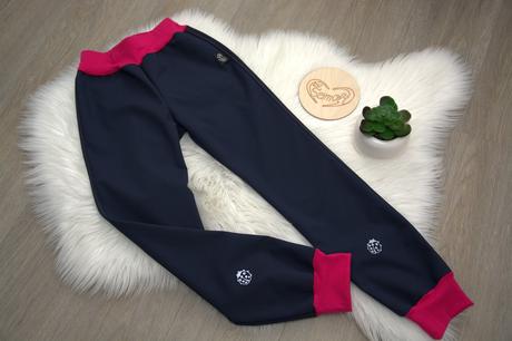 Rostoucí softshellové kalhoty - basic, vel. 80-158, 80 - 158