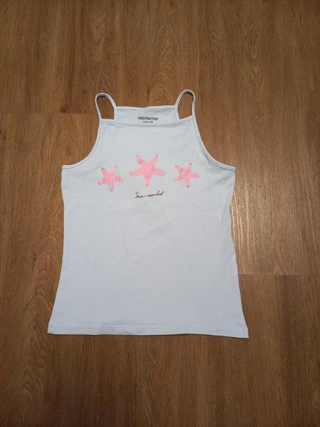 Světle modré tílko, pepco,158