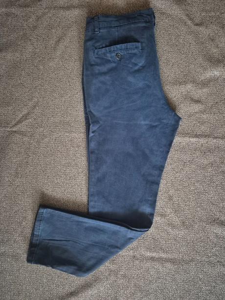 2x pánské plátěné kalhoty f&f vel. 36/32, f&f,36