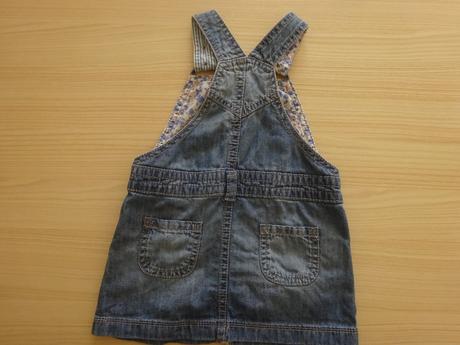 Riflové šatičky s laclem, vel. 80, f&f,80