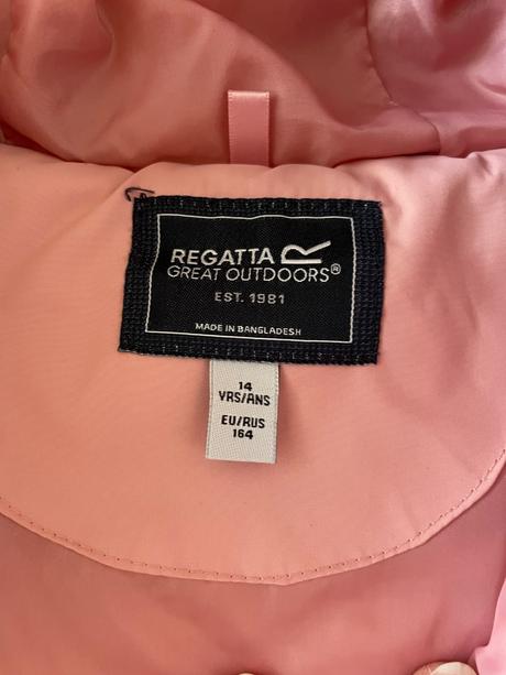 Dívčí zimní bunda (kabát), regatta,164